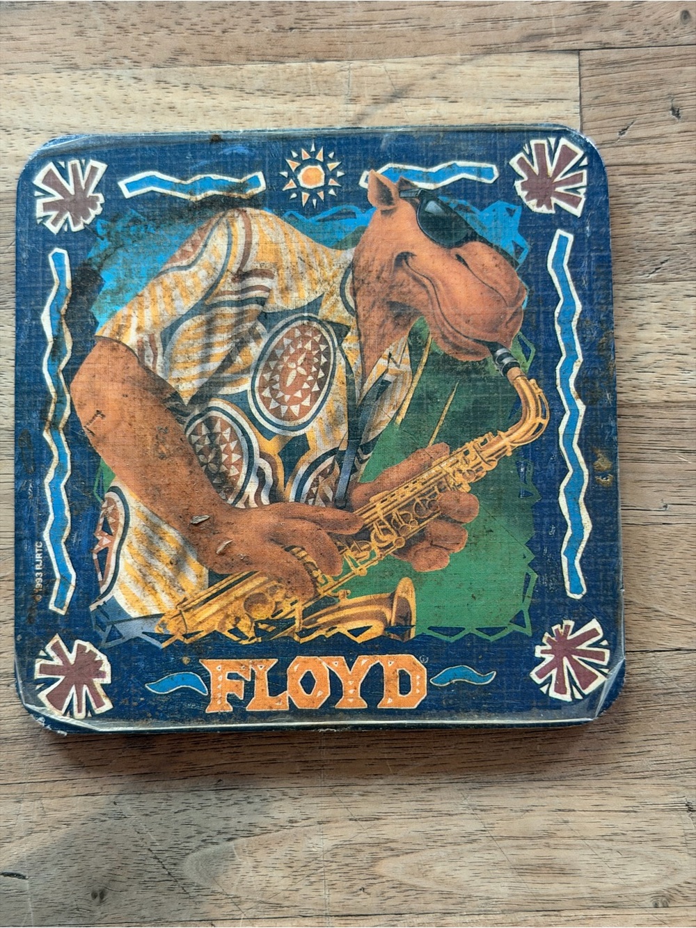 Camel 90s Vintage Cork Coaster